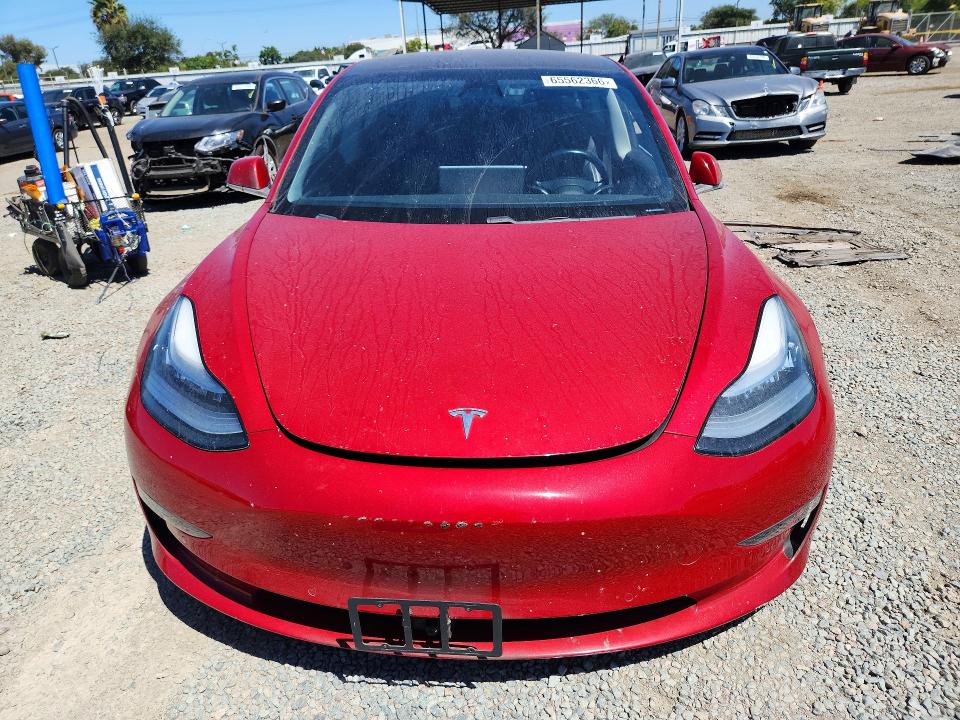 Продажа на аукционе авто 2018 Tesla Model 3, vin: 5YJ3E1EA9JF024371, номер лота: 65562366