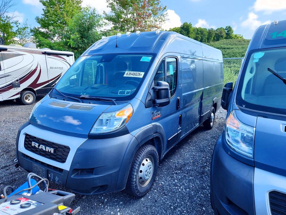 2021 Ram Promaster 3500 მანქანა იყიდება აუქციონზე, vin: 3C6MRVJG6ME536875, აუქციონის ნომერი: 63646026