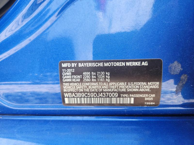 Продажа на аукционе авто 2013 Bmw 335, vin: WBA3B9C59DJ437009, номер лота: 65818846