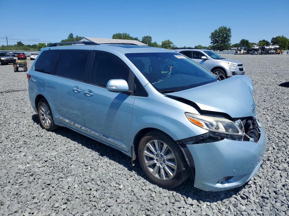 Продажа на аукционе авто 2015 Toyota Sienna, vin: 5TDYK3DCXFS643786, номер лота: 63695426