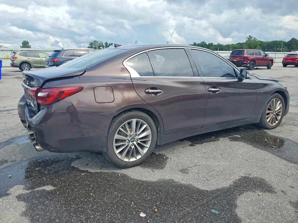 63471566 :رقم المزاد ، JN1EV7AR4KM552547 vin ، 2019 Infiniti Q50 مزاد بيع