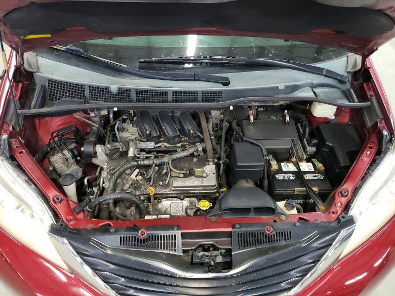 2011 Toyota Sienna მანქანა იყიდება აუქციონზე, vin: 5TDKK3DC8BS156246, აუქციონის ნომერი: 65329136