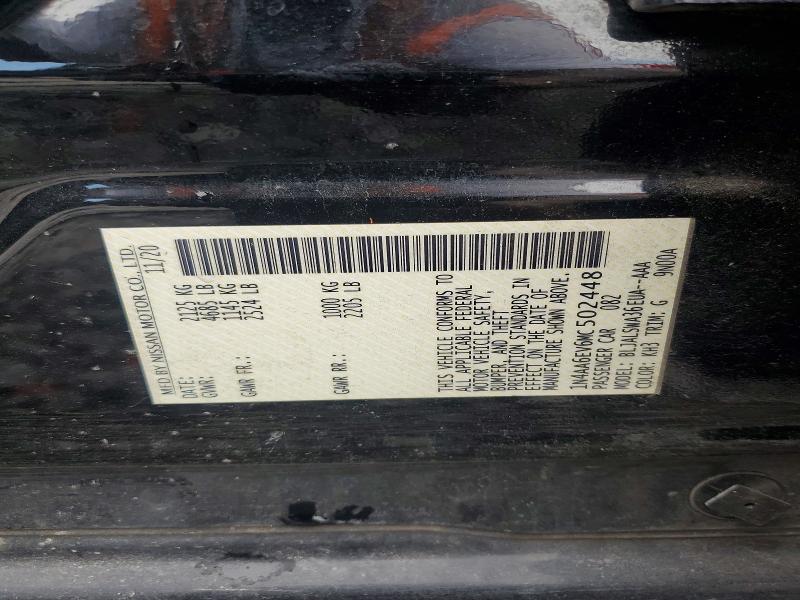 Продаж на аукціоні авто 2021 Nissan Maxima, vin: 1N4AA6EV6MC502448, номер лоту: 64281426