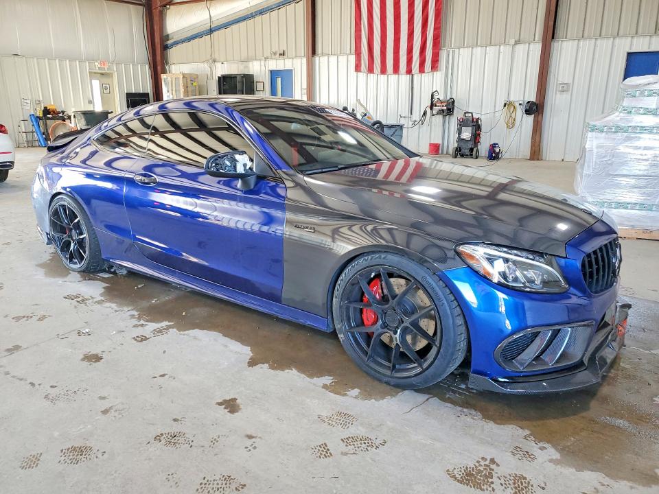 65304826 :رقم المزاد ، WDDWJ6EB6HF448259 vin ، 2017 Mercedes-benz C مزاد بيع