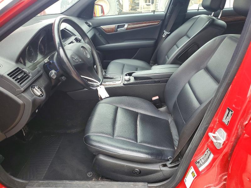 64383566 :رقم المزاد ، WDDGF8BBXAR090044 vin ، 2010 Mercedes-benz C مزاد بيع