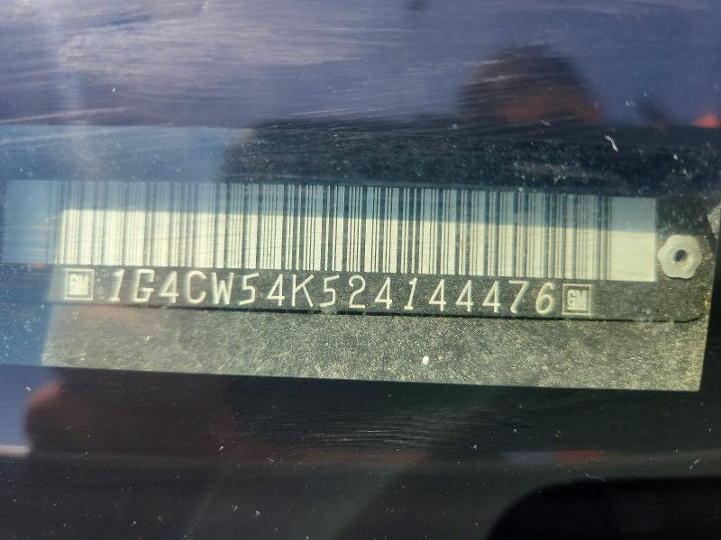 64181386 :رقم المزاد ، 1G4CW54K524144476 vin ، 2002 Buick Park Avenue مزاد بيع