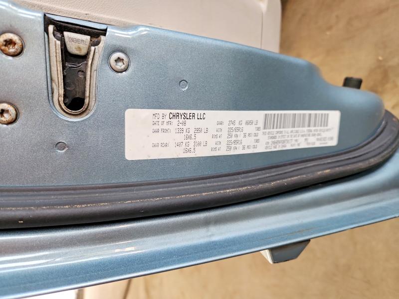 63582656 :رقم المزاد ، 2A8HR54P68R730177 vin ، 2008 Chrysler Town & Country مزاد بيع