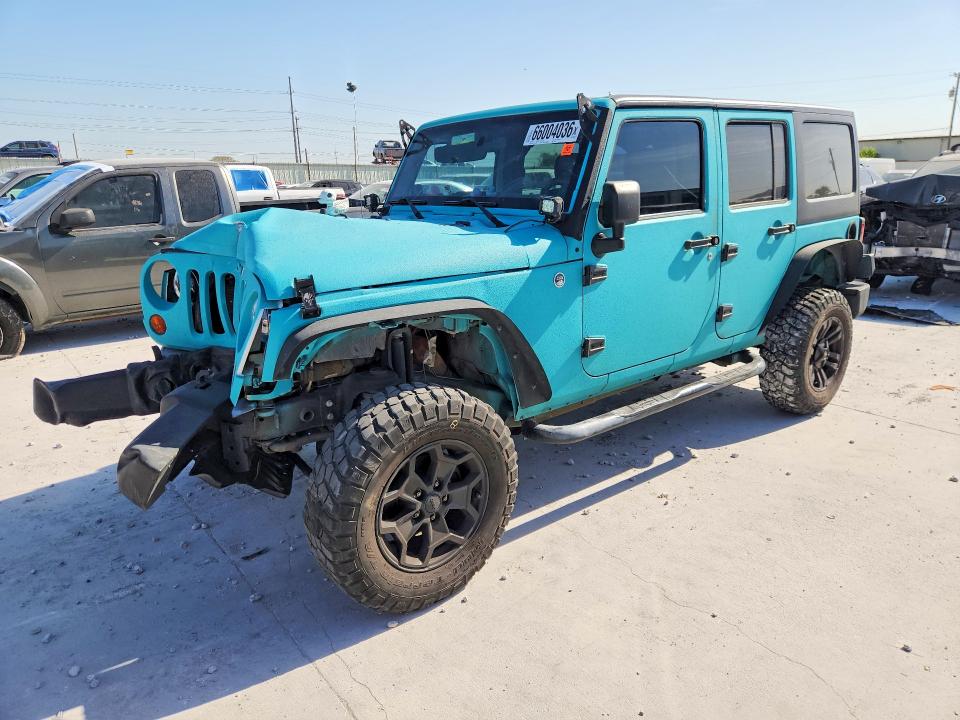 66004036 :رقم المزاد ، 1C4BJWDG0CL205529 vin ، 2012 Jeep Wrangler Unlimited مزاد بيع
