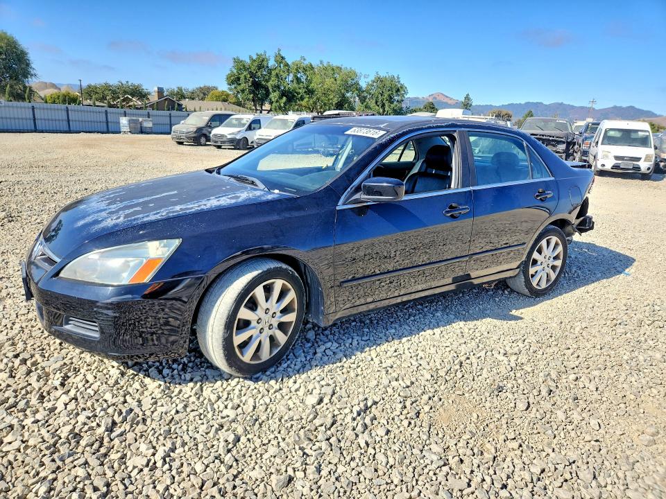 63873616 :رقم المزاد ، 1HGCM66537A037234 vin ، 2007 Honda Accord مزاد بيع