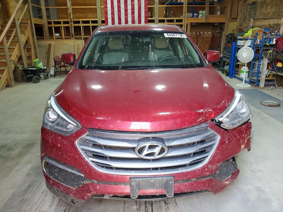 2018 Hyundai Santa Fe Sport მანქანა იყიდება აუქციონზე, vin: 5XYZTDLB0JG508225, აუქციონის ნომერი: 64467136