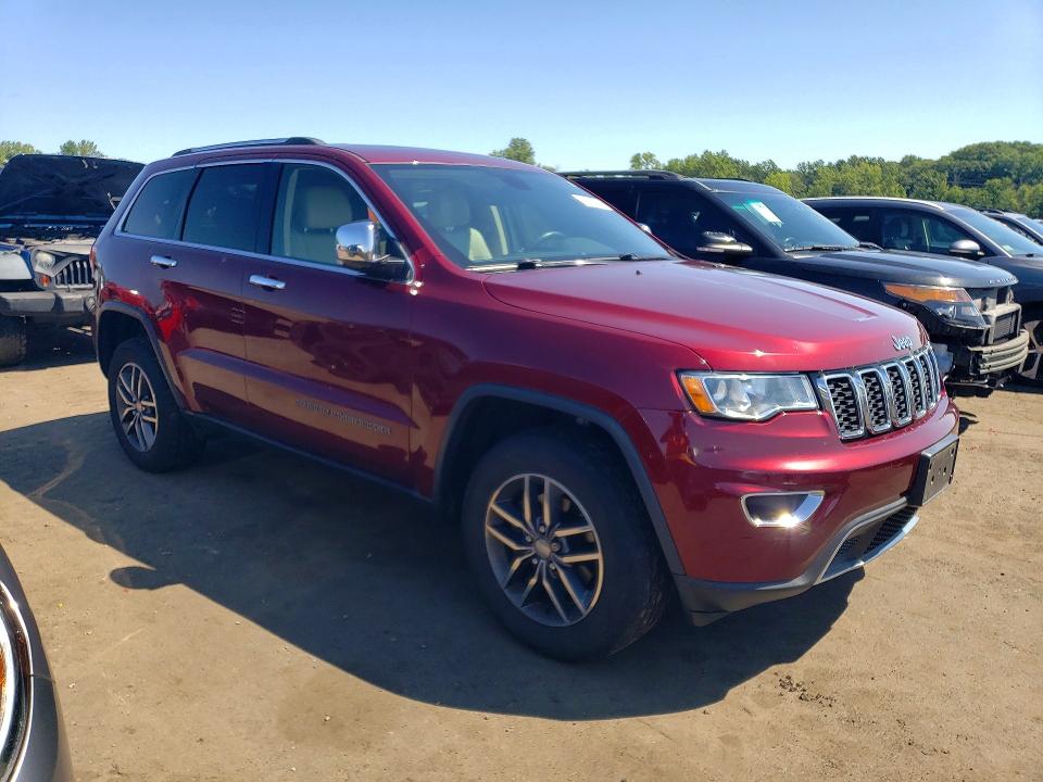 Продажа на аукционе авто 2017 Jeep Grand Cherokee, vin: 1C4RJFBGXHC601654, номер лота: 62508336