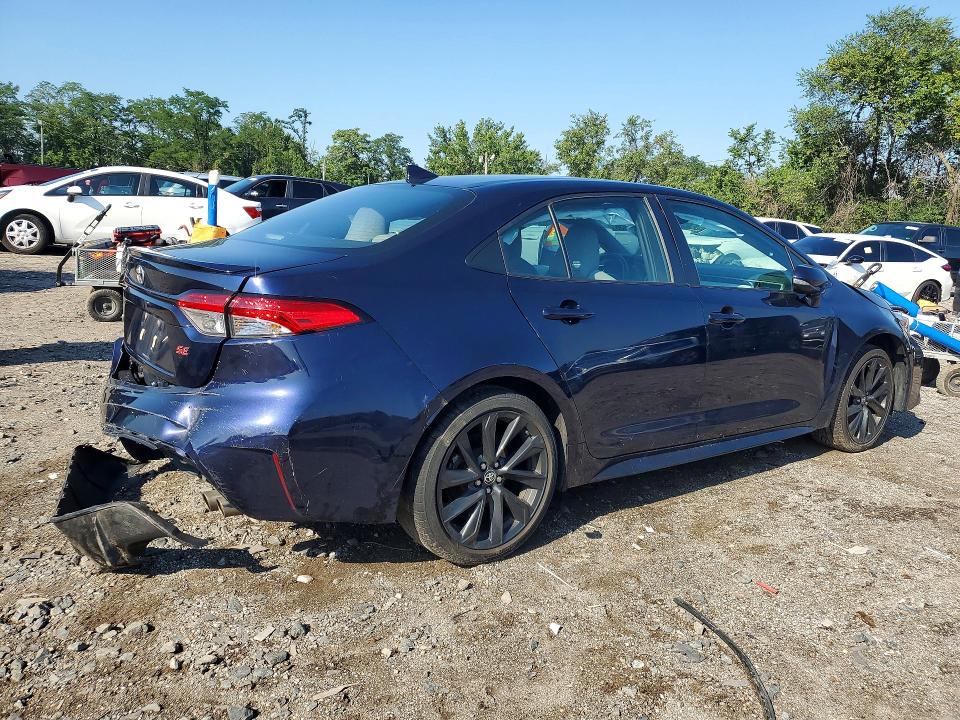 2024 Toyota Corolla მანქანა იყიდება აუქციონზე, vin: 5YFS4MCE4RP175589, აუქციონის ნომერი: 63855136