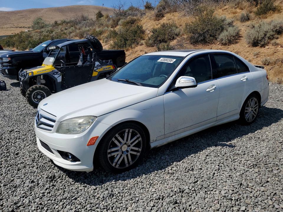 2009 Mercedes-benz C მანქანა იყიდება აუქციონზე, vin: WDDGF54X69R058677, აუქციონის ნომერი: 63880306
