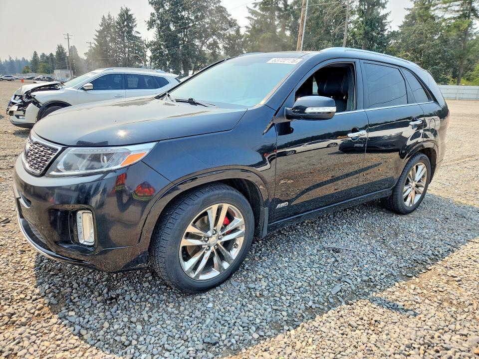 2014 Kia Sorento მანქანა იყიდება აუქციონზე, vin: 5XYKWDA70EG449738, აუქციონის ნომერი: 63722196