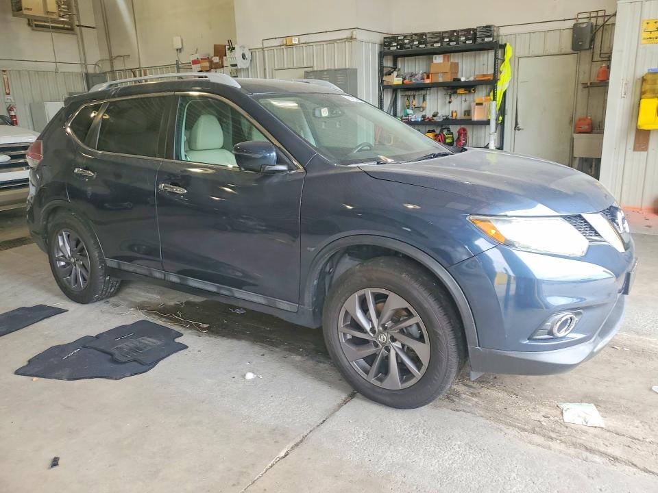 66185746 :رقم المزاد ، 5N1AT2MT5GC853011 vin ، 2016 Nissan Rogue مزاد بيع