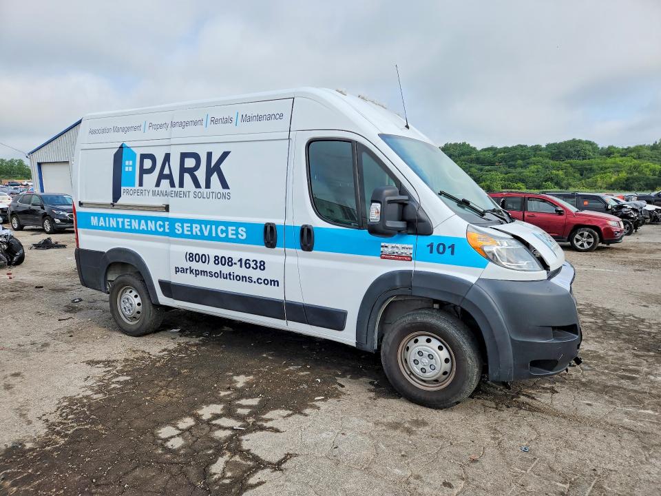 Aukcja sprzedaży 2019 Ram Promaster 2500, vin: 3C6TRVCG7KE538222, numer aukcji: 60719576
