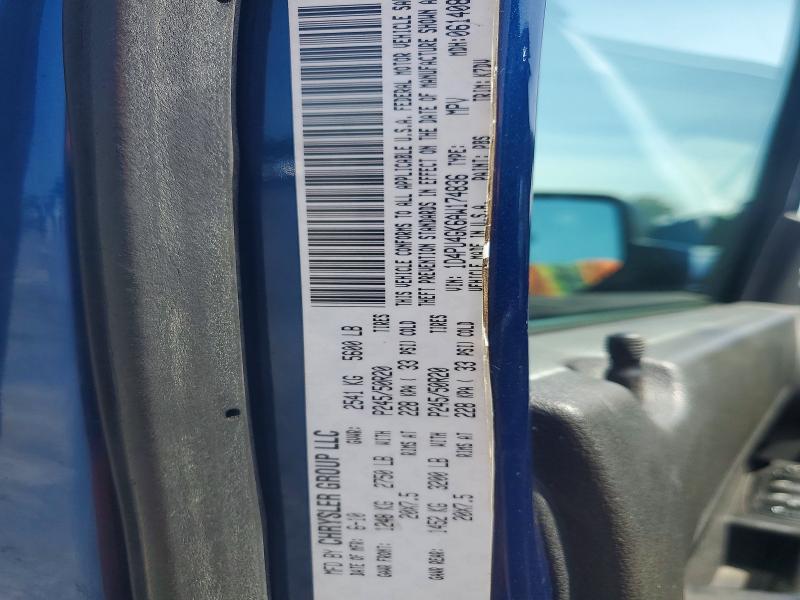 65297116 :رقم المزاد ، 1D4PU4GK6AW174836 vin ، 2010 Dodge Nitro مزاد بيع