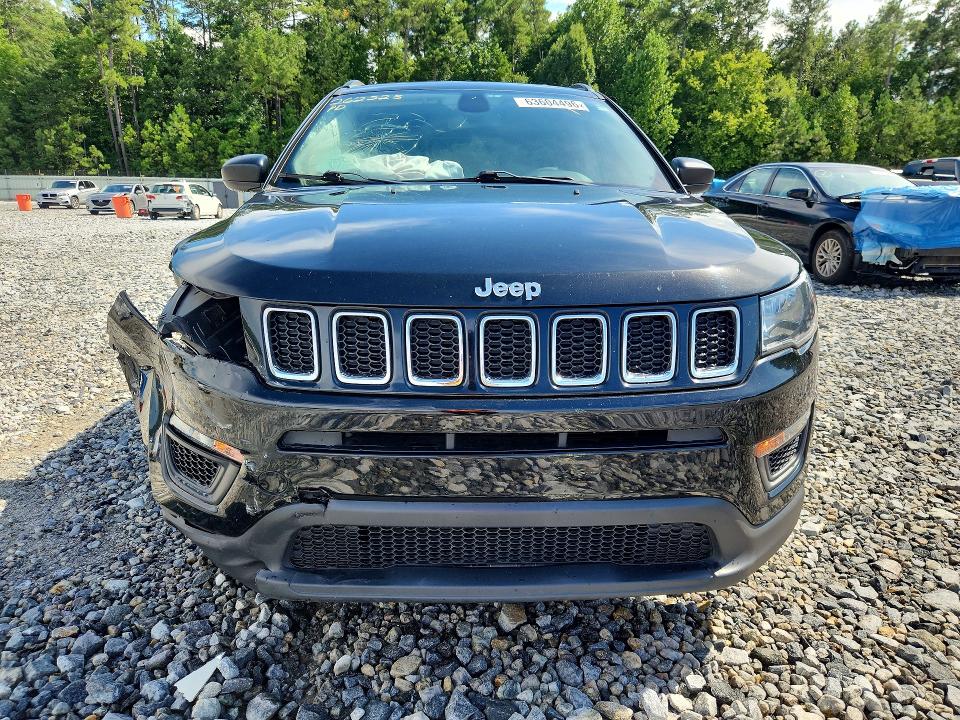 Aukcja sprzedaży 2020 Jeep Compass, vin: 3C4NJCAB5LT169796, numer aukcji: 63604496