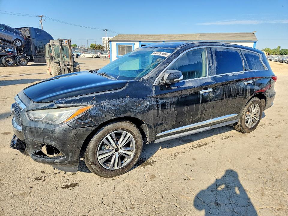 Auction sale of the 2020 Infiniti Qx60, vin: 5N1DL0MM5LC522224, lot number: 64569106