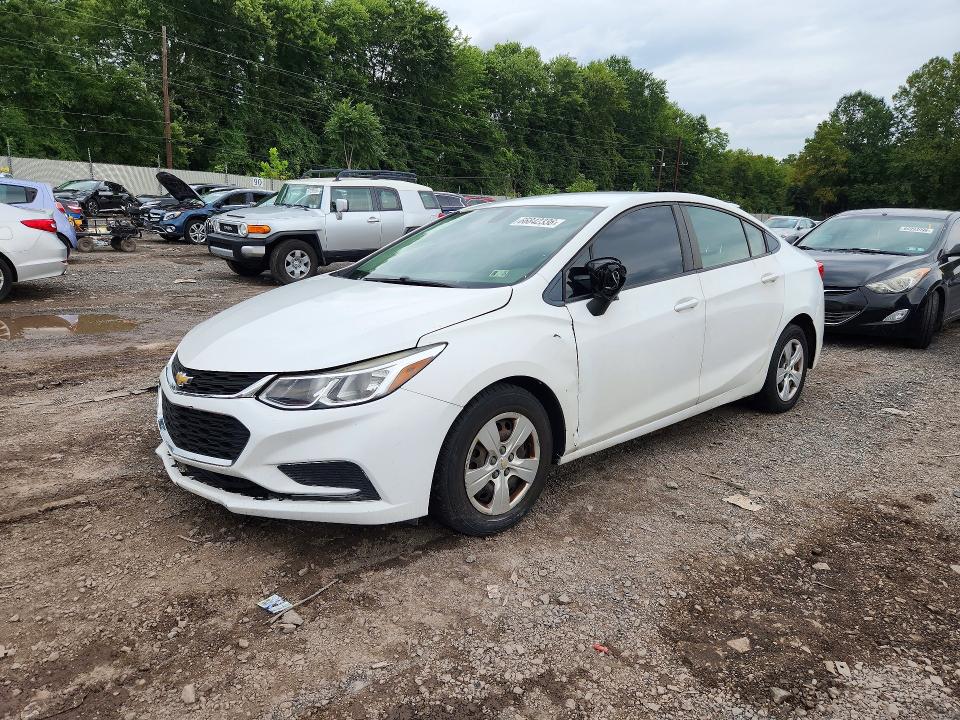 66842336 :رقم المزاد ، 1G1BC5SM3G7245592 vin ، 2016 Chevrolet Cruze مزاد بيع