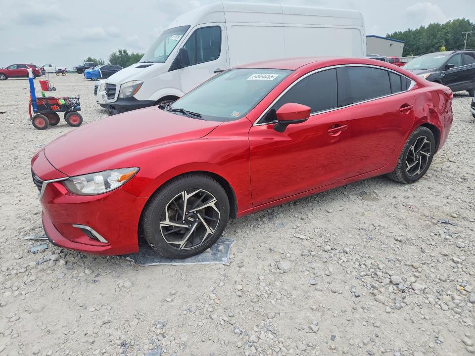 2017 Mazda 6 მანქანა იყიდება აუქციონზე, vin: JM1GL1V50H1131631, აუქციონის ნომერი: 64964456