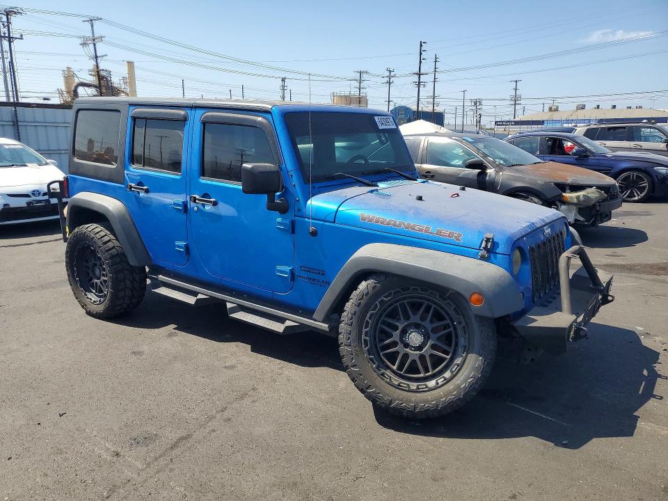 64309976 :رقم المزاد ، 1C4BJWDG9FL570506 vin ، 2015 Jeep Wrangler Unlimited مزاد بيع