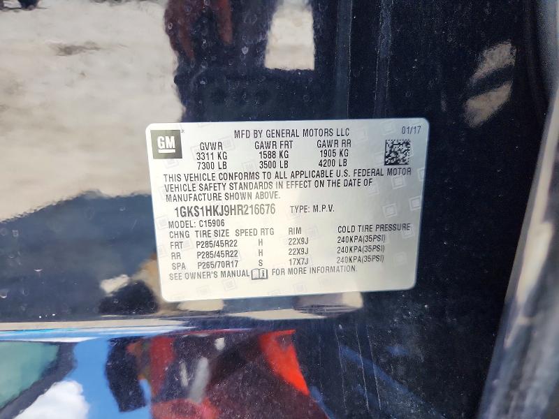 Продажа на аукционе авто 2017 Gmc Yukon Xl, vin: 1GKS1HKJ9HR216676, номер лота: 67156016