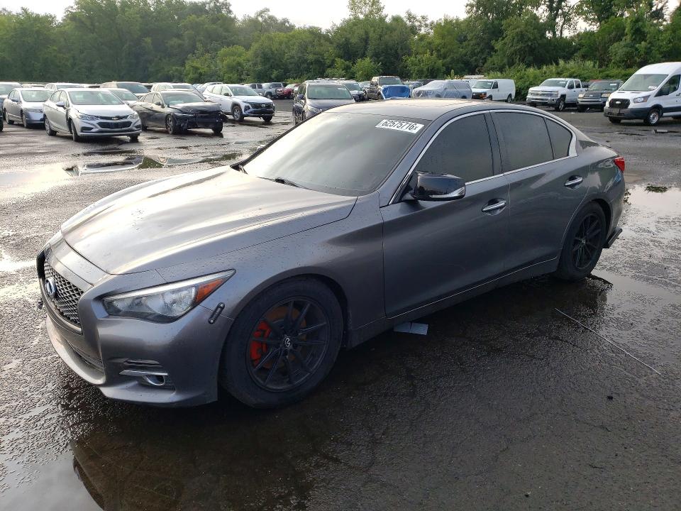 Auction sale of the 2014 Infiniti Q50, vin: JN1BV7AR3EM694055, lot number: 62575716