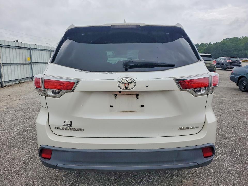 Aukcja sprzedaży 2015 Toyota Highlander, vin: 5TDJKRFH1FS096940, numer aukcji: 63931616