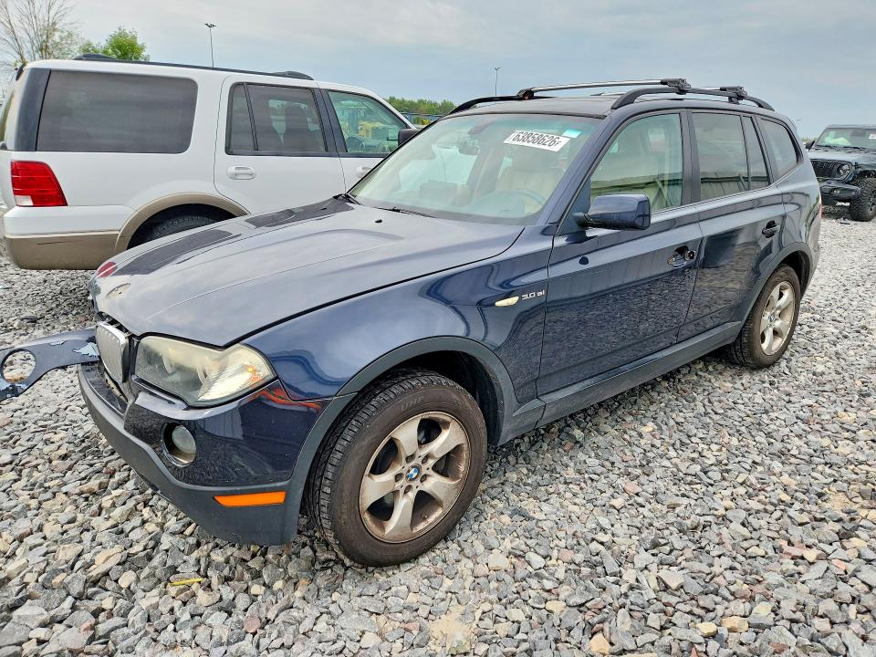 Aukcja sprzedaży 2007 Bmw X3, vin: WBXPC93447WJ01139, numer aukcji: 63858626