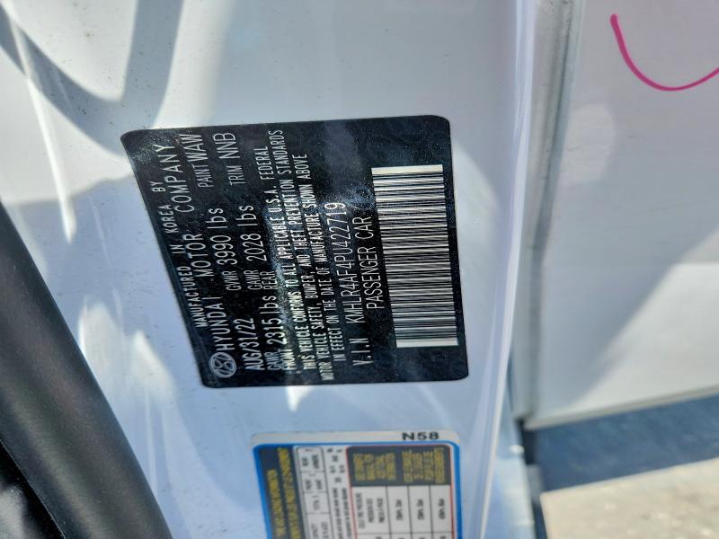 2023 Hyundai Elantra მანქანა იყიდება აუქციონზე, vin: KMHLR4AF4PU422719, აუქციონის ნომერი: 64091556