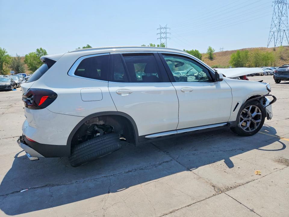 2022 Bmw X3 მანქანა იყიდება აუქციონზე, vin: 5UX53DP02N9M87438, აუქციონის ნომერი: 64248646