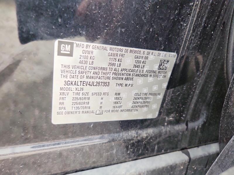 Продаж на аукціоні авто 2018 Gmc Terrain, vin: 3GKALTEV4JL287353, номер лоту: 65303006