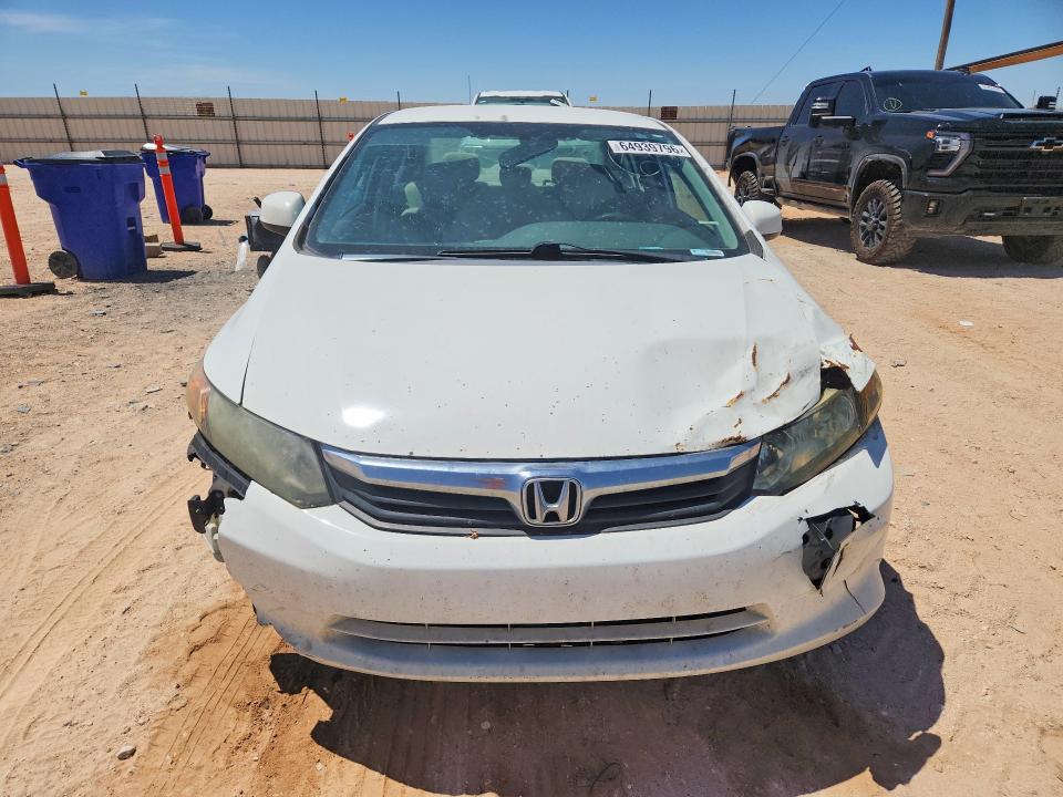 64939796 :رقم المزاد ، 19XFB2F56CE053168 vin ، 2012 Honda Civic مزاد بيع
