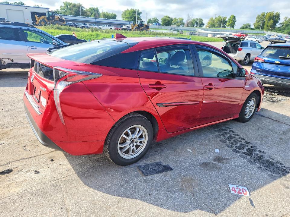 Продаж на аукціоні авто 2016 Toyota Prius, vin: JTDKBRFU0G3501996, номер лоту: 64269626