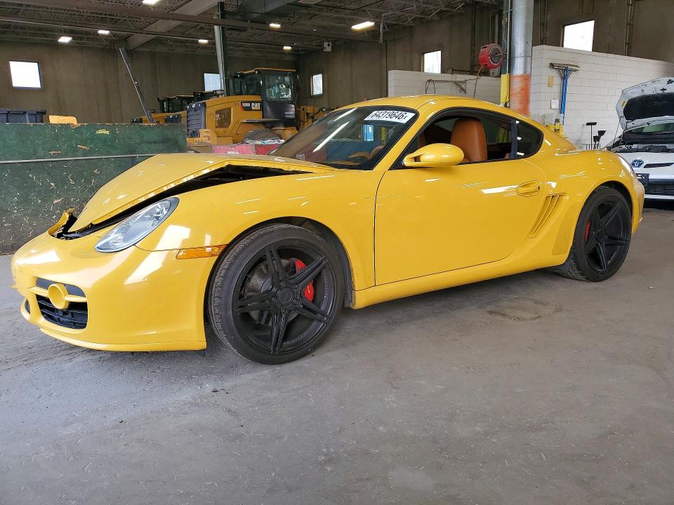 2007 Porsche Cayman მანქანა იყიდება აუქციონზე, vin: WP0AB298X7U780305, აუქციონის ნომერი: 64319646
