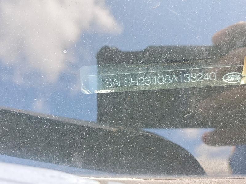 64647166 :رقم المزاد ، SALSH23408A133240 vin ، 2008 Land Rover Range Rover Sport مزاد بيع