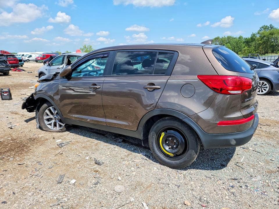 63114966 :رقم المزاد ، KNDPB3AC2F7696122 vin ، 2015 Kia Sportage مزاد بيع