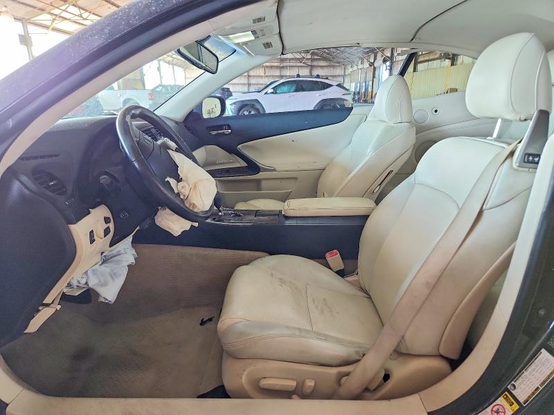 2010 Lexus Is 250c მანქანა იყიდება აუქციონზე, vin: JTHFF2C20A2503999, აუქციონის ნომერი: 64420166