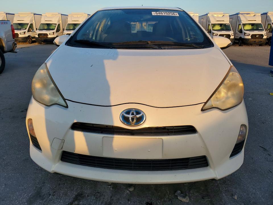 Aukcja sprzedaży 2012 Toyota Prius C, vin: JTDKDTB31C1508854, numer aukcji: 64615256