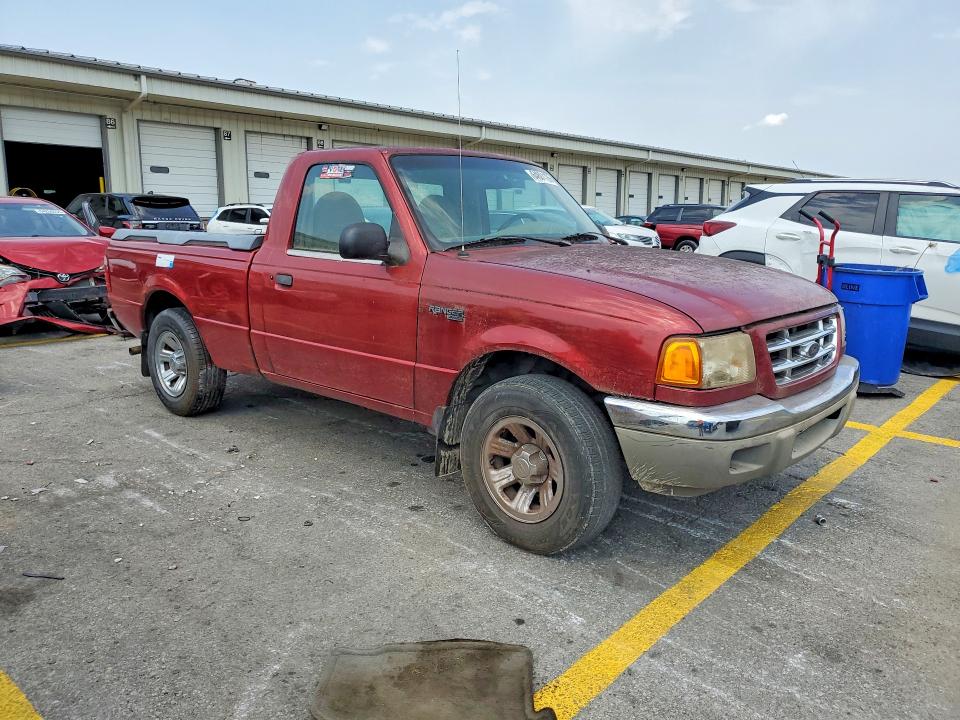 2001 Ford Ranger მანქანა იყიდება აუქციონზე, vin: 1FTYR10U91TA75491, აუქციონის ნომერი: 64801126