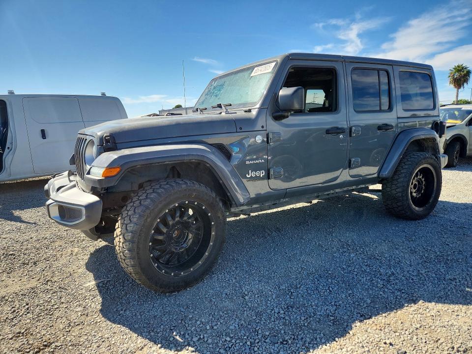 65742806 :رقم المزاد ، 1C4HJXEG7JW271795 vin ، 2018 Jeep Wrangler Unlimited مزاد بيع