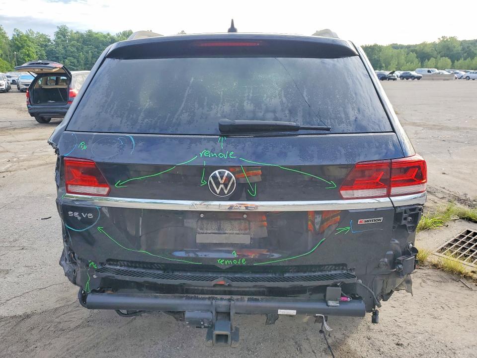 63170826 :رقم المزاد ، 1V2KR2CA6MC505199 vin ، 2021 Volkswagen Atlas مزاد بيع
