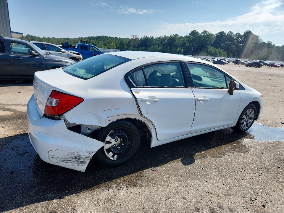 65896066 :رقم المزاد ، 19XFB2F54CE037289 vin ، 2012 Honda Civic مزاد بيع