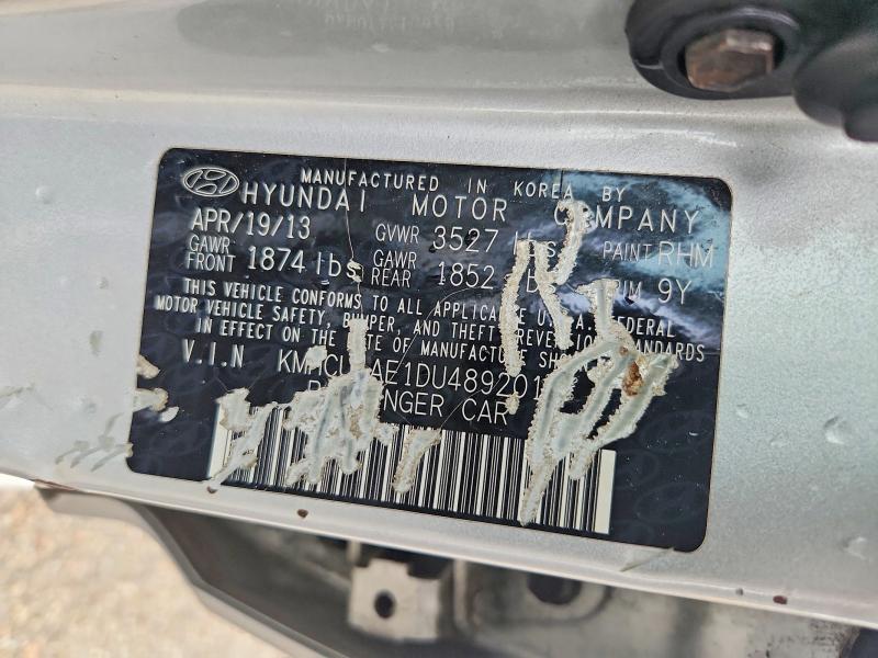 Продажа на аукционе авто 2013 Hyundai Accent, vin: KMHCU4AE1DU489201, номер лота: 67014436