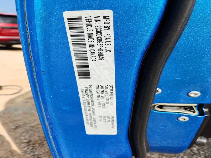 63907956 :رقم المزاد ، 2C3CDXBG8PH626846 vin ، 2023 Dodge Charger مزاد بيع