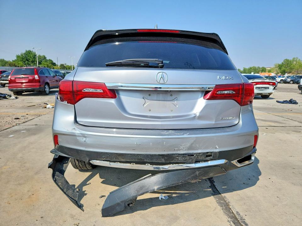 2017 Acura Mdx მანქანა იყიდება აუქციონზე, vin: 5FRYD4H34HB016355, აუქციონის ნომერი: 64315466