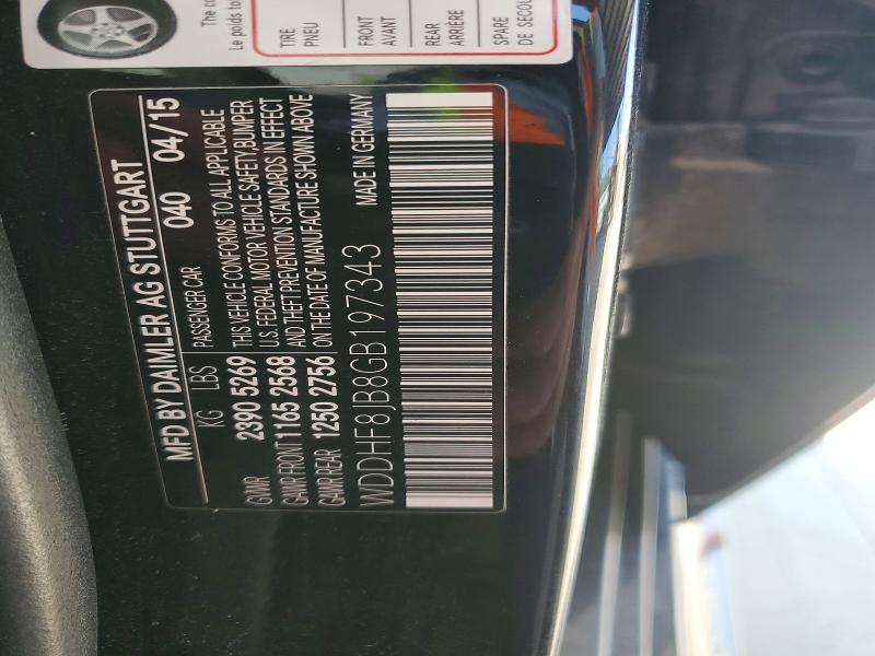 Aukcja sprzedaży 2016 Mercedes-benz E, vin: WDDHF8JB8GB197343, numer aukcji: 63609136