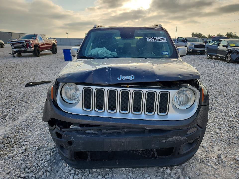 Продажа на аукционе авто 2018 Jeep Renegade, vin: ZACCJADB7JPG99554, номер лота: 63946236