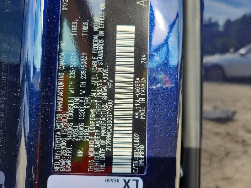 2025 Lexus Rx 350h მანქანა იყიდება აუქციონზე, vin: 2T2BBMCA0SC072500, აუქციონის ნომერი: 62435506